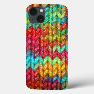 Colorful Knitters Yarn iPhone 13 Case