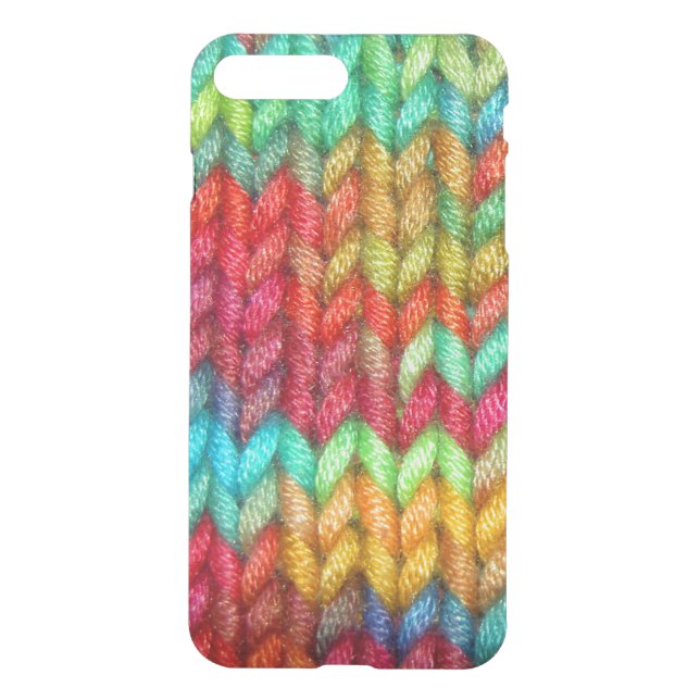 Colorful Knitters Yarn Uncommon iPhone Case (Back)
