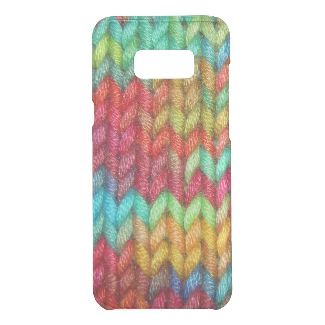 Colorful Knitters Yarn Uncommon Samsung Galaxy Case (Back)