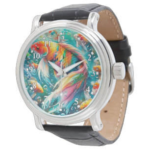 Colorful Koi Fish Watch