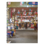 Colorful Korean Marketplace Notebook