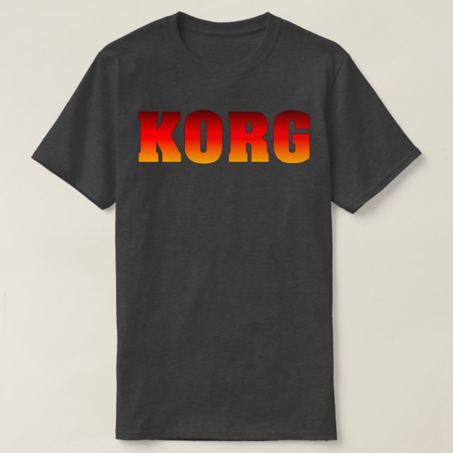 Colorful Korg  T-Shirt (Design Front)