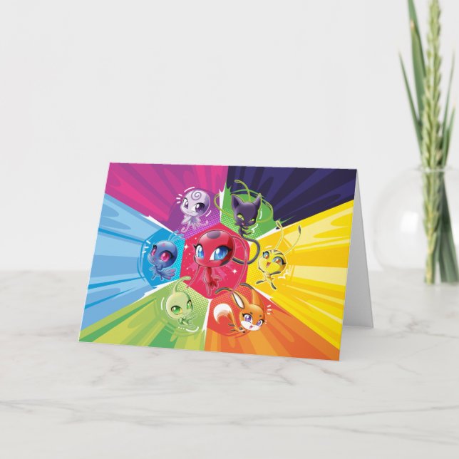 Colorful Kwamis Card (Front)
