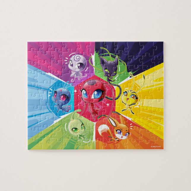 Colorful Kwamis Jigsaw Puzzle (Horizontal)