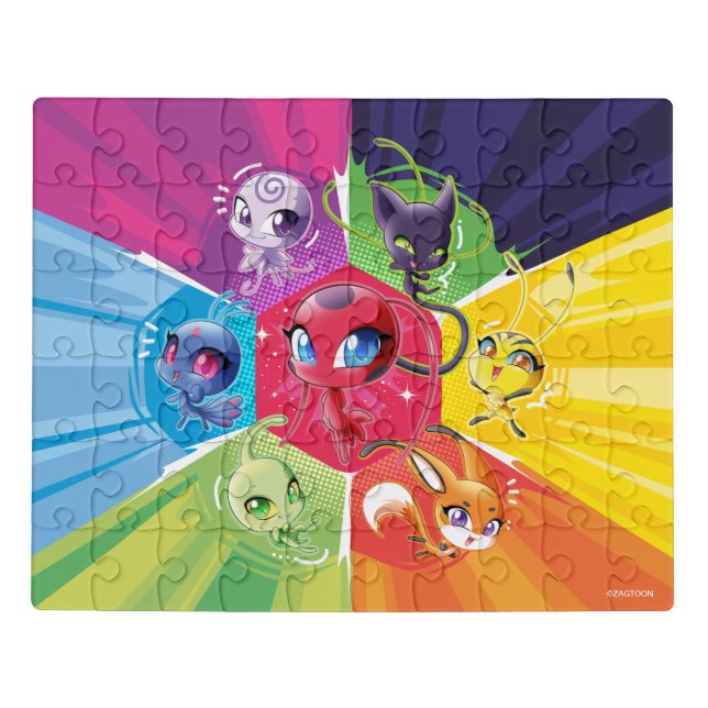 Colorful Kwamis Jigsaw Puzzle (Puzzle Horizontal)