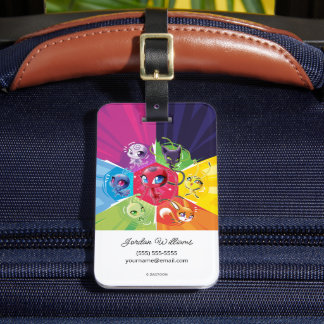 Colorful Kwamis Luggage Tag