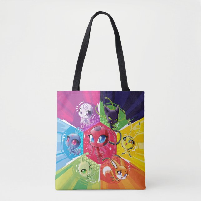 Colorful Kwamis Tote Bag (Front)