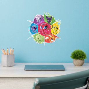 Colorful Kwamis Wall Decal