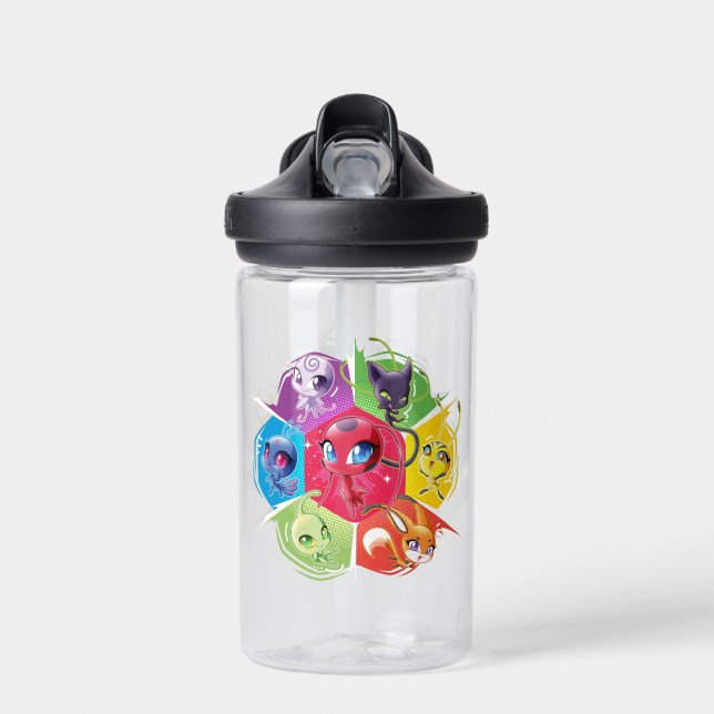 Colorful Kwamis Water Bottle (Front)
