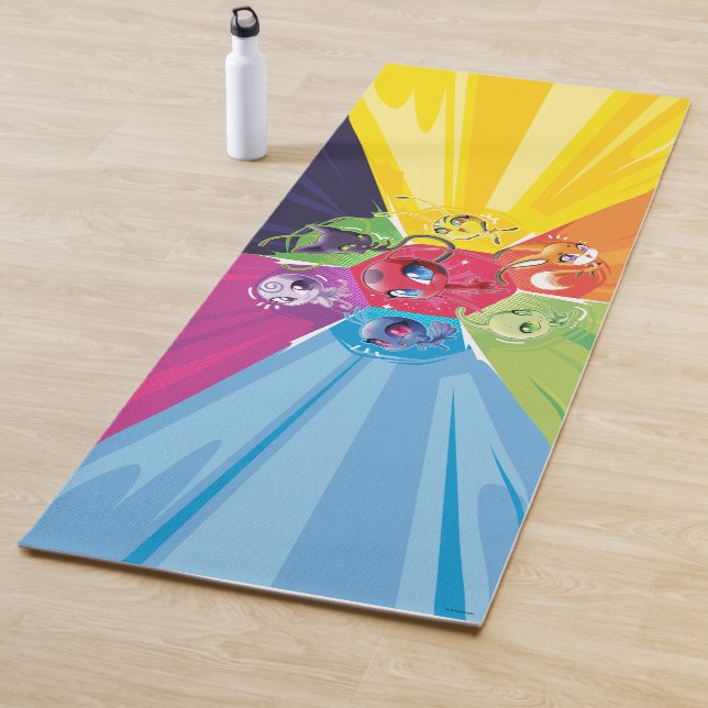 Colorful Kwamis Yoga Mat (In Situ)