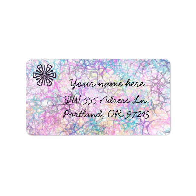 Colorful Label (Front)