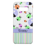 Colorful Ladybugs And Stripes Case-mate Samsung Galaxy S8 Case at Zazzle