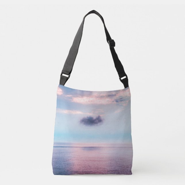 Colorful Landscape Crossbody Bag (Front)
