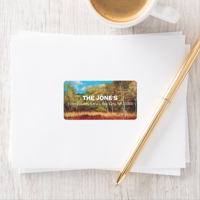 Colorful Landscape Label (Insitu)