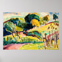 Colorful Landscape Painting