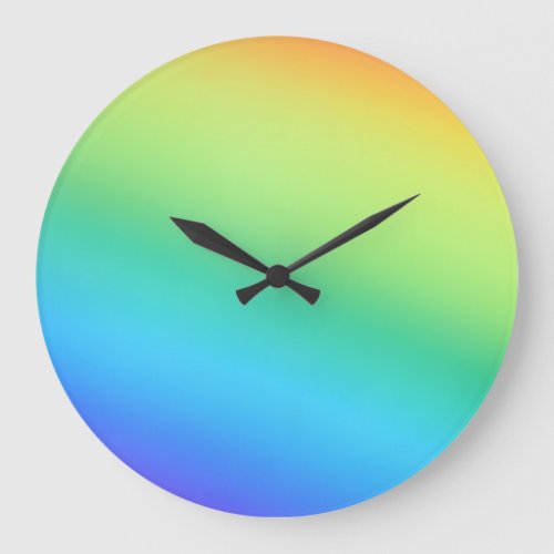 colorful large clock