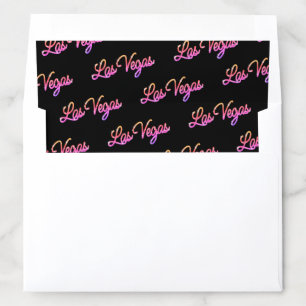Colorful Las Vegas Sparkles Envelope Liner