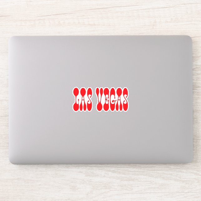 Colorful Las Vegas Sticker (Computer)