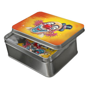 COLORFUL LAUGHING CLOWN JIGSAW PUZZLE