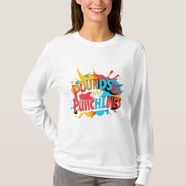  "Colorful Laughs" T-Shirt (Front)