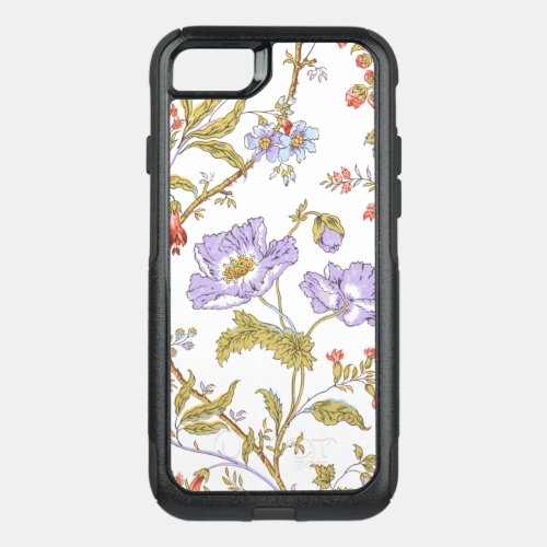 Colorful Lavender Poppies and Wildflowers OtterBox Commuter iPhone SE87 Case