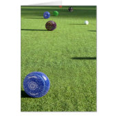Colorful Lawn Bowls, (Front)