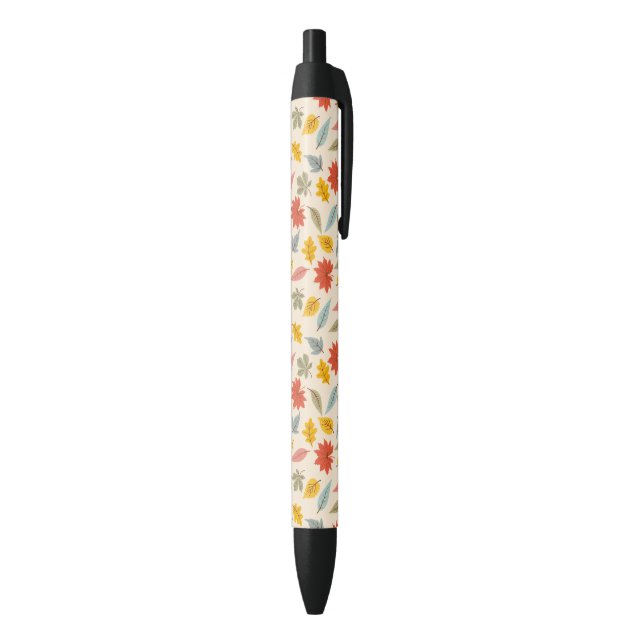 Colorful Leaf Fall Pattern Pen (Bottom (Vertical))