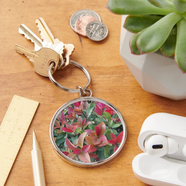 Colorful  Leaf Keychain (Desk)