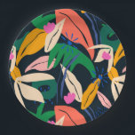 Colorful leaf pattern, vibrant paper plates<br><div class="desc">Colorful leaf pattern,  vibrant and alive.</div>