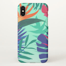 Colorful Leaves Custom iPhone X Matte Case