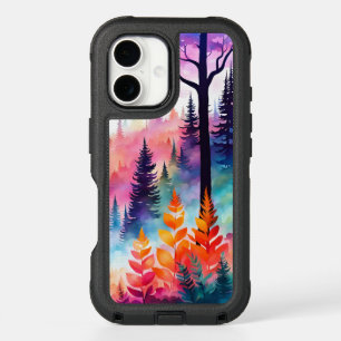Colorful Leaves N Trees of the forest on Mountain iPhone 16 Case