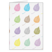 Colorful leaves pattern (Front)
