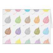 Colorful leaves pattern (Front Horizontal)