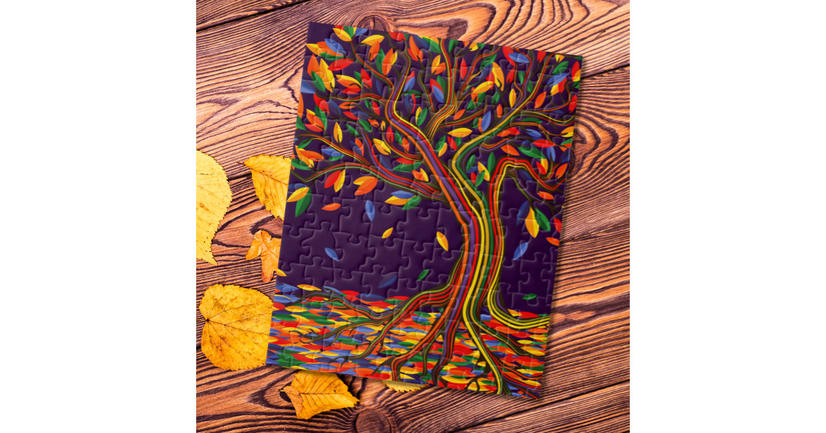 Wild Colors Puzzle, Jigsaw Puzzle - Art