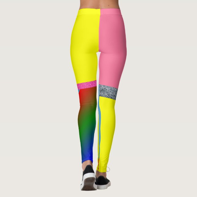 Colorful  Leggings (Back)