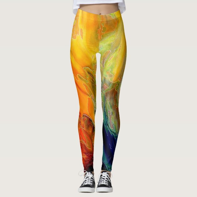 Leggings colorful cheap