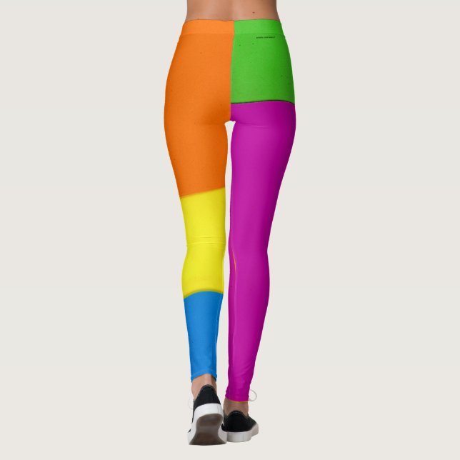 Colorful  leggings (Back)