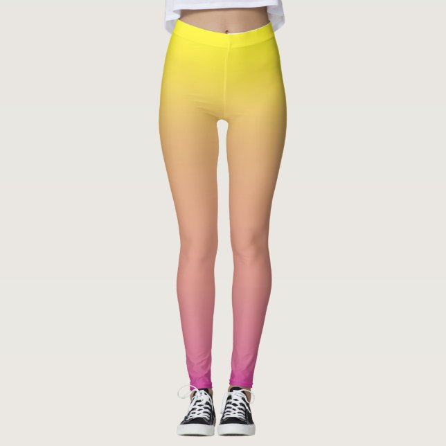 colorful leggins leggings (Front)