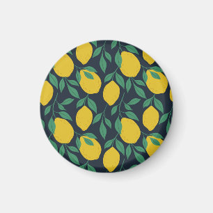 Colorful Lemons: Hand Drawn Vibrance. Magnet