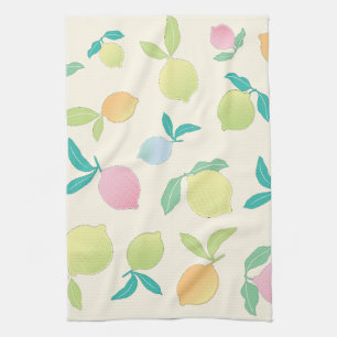 Colorful Lemons Kitchen Towel