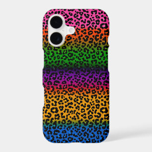 Colorful Leopard Animal Print Design iPhone 17 Case