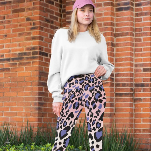 Colorful Leopard Pattern Leggings (Creator Uploaded)