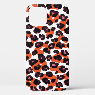 Colorful Leopard Pattern: Seamless Design. iPhone 12 Case