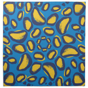 Colorful leopard print, seamless texture. cloth napkin