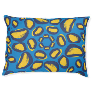 Colorful leopard print, seamless texture. pet bed
