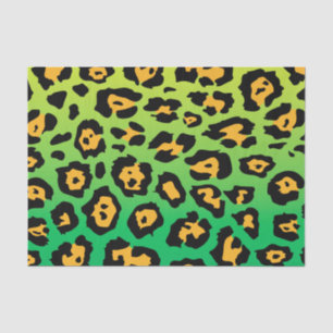 Colorful Leopard Print Tissue Paper