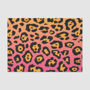 Colorful Leopard Print Tissue Paper