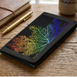 Colorful LGBTQ  Marine Art Wallet<br><div class="desc">Showcase your pride in style with this vibrant wallet featuring a hand-drawn rainbow seaweed design! Perfect for carrying your essentials, this wallet blends coastal vibes with the bold colors of the LGBTQ pride flag. Crafted for durability and flair, it’s a practical and unique accessory that brings a touch of ocean...</div>
