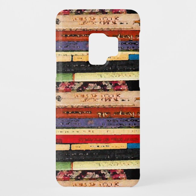 Colorful Library Books Samsung Galaxy S9 Case