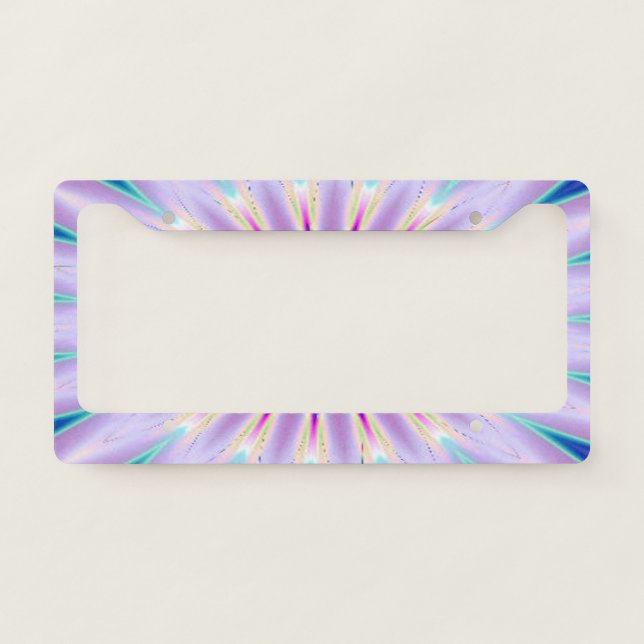 Colorful License Plate Frame (Front)